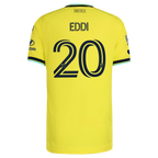 Edvard Tagseth Nashville SC 2026 The Reverb Kit On-Field Patch Jersey - Yellow