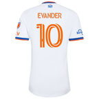 Evander da Silva Ferreira FC Cincinnati 2026 The Seven Hills Kit On-Field Patch Jersey - White