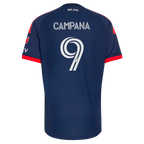 Leonardo Campana New England Revolution 2026 Independence Day On-Field Patch Jersey - Blue