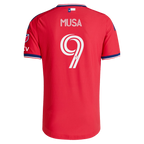 Petar Musa FC Dallas 2026 DNA Kit On-Field Patch Jersey - Red