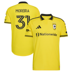 Steven Moreira Columbus Crew 2026 The Crafted for Excellence Kit On-Field Patch Jersey - Yellow