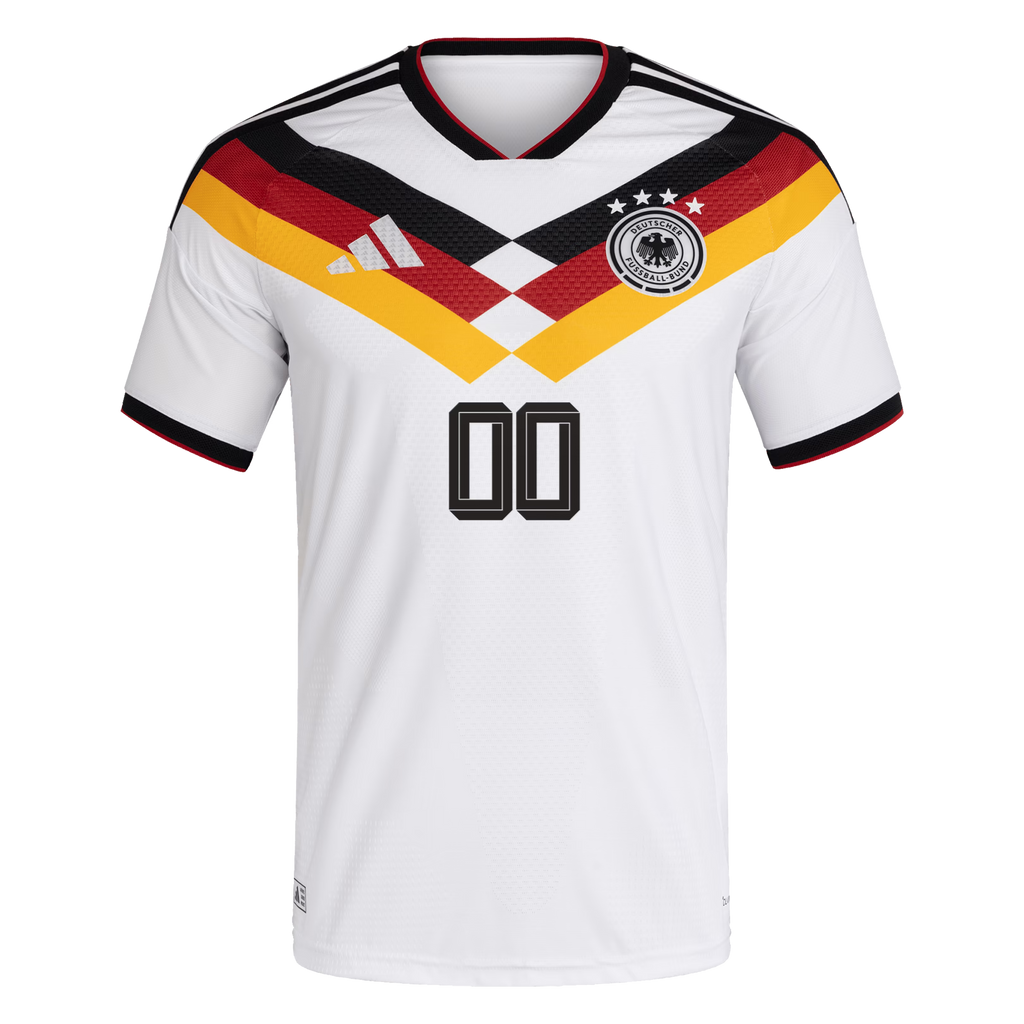 Germany National Team 2026 Home On-Field Custom Jersey - White