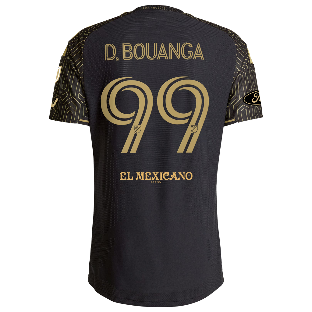 Denis Bouanga LAFC 2026 Primary Kit On-Field Patch Jersey - Black