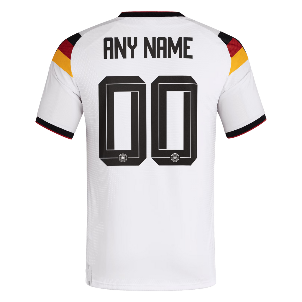 Germany National Team 2026 Home On-Field Custom Jersey - White
