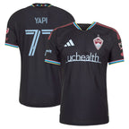 Darren Yapi Colorado Rapids 2026 Colorful Colorado On-Field  Patch Jersey - Black