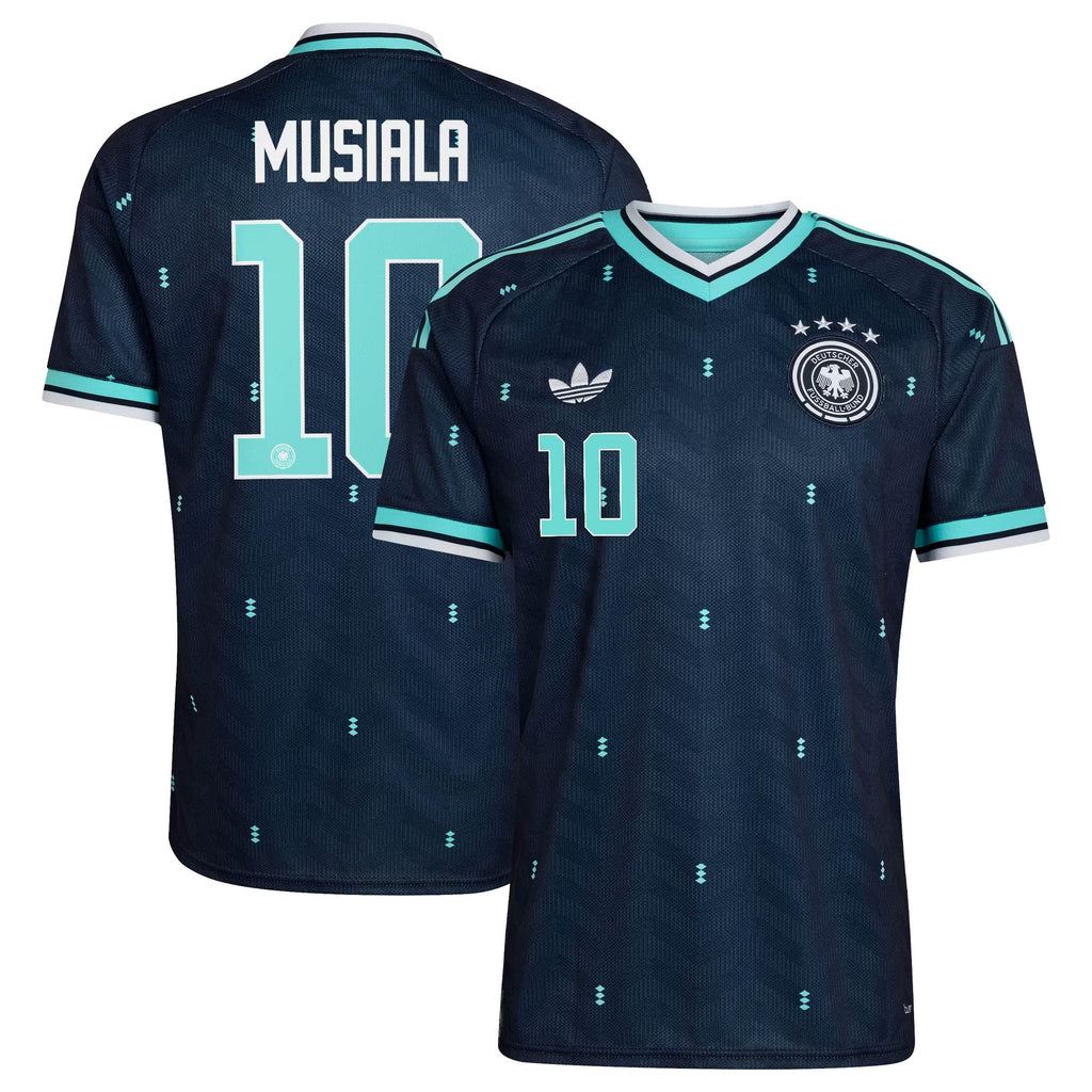 Jamal Musiala Germany National Team 2026 Away Jersey - Navy)