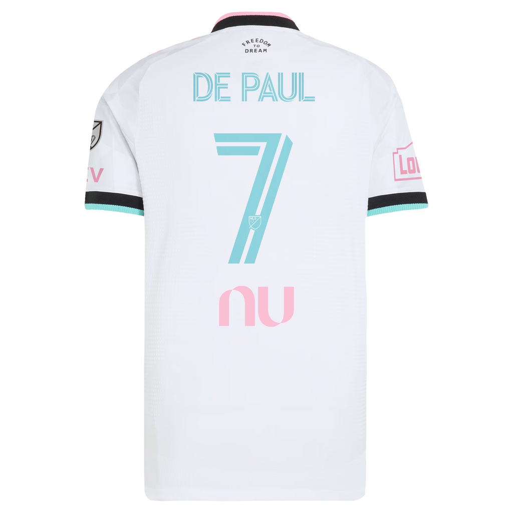 Rodrigo De Paul Inter Miami CF 2026 Third On-Field Jersey - White