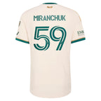 Aleksei Miranchuk Atlanta United FC 2026 Spirit of '96 On-Field  Patch Jersey - Tan