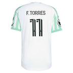 Facundo Torres Austin FC 2026 The Rooted Kit On-Field Patch Jersey - White