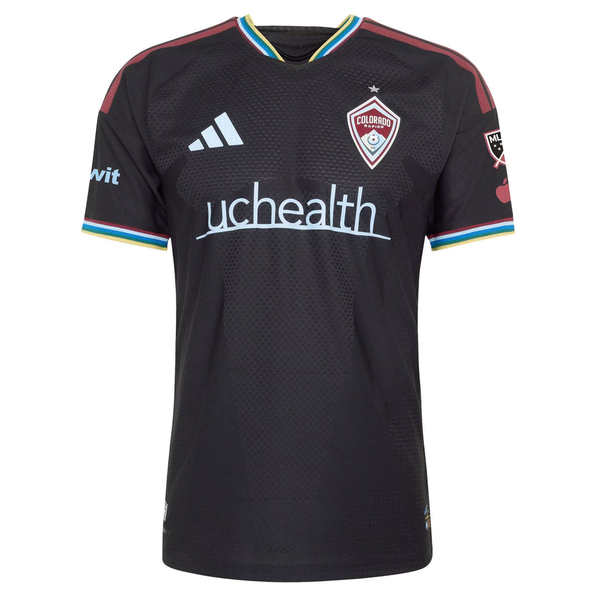 Darren Yapi Colorado Rapids 2026 Colorful Colorado On-Field  Patch Jersey - Black