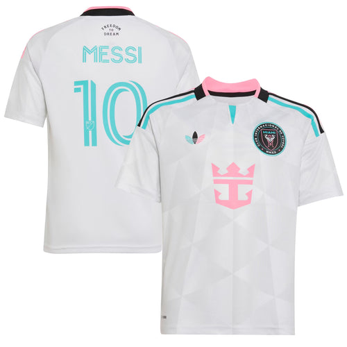 Messi Inter Miami CF Youth 2026 Third  Jersey - White