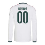 Real Madrid 2026/27 Home Custom Long Sleeve Jersey - White