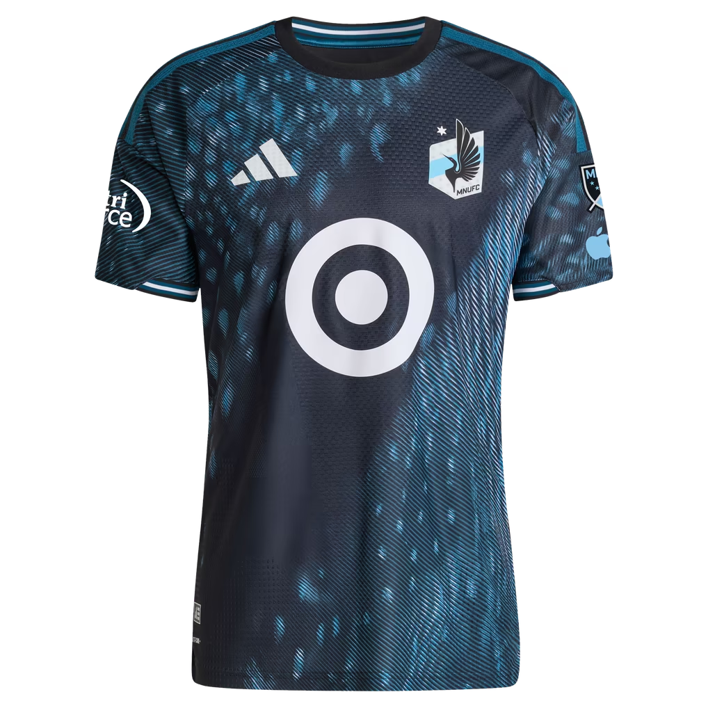 Joaquín Pereyra Minnesota United FC 2026 The Decade Kit On-Field  Patch Jersey - Black