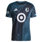 Joaquín Pereyra Minnesota United FC 2026 The Decade Kit On-Field  Patch Jersey - Black