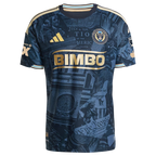 Jovan Lukić Philadelphia Union 2026 1776 Kit On-Field Patch Jersey - Navy