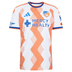Kévin Denkey FC Cincinnati 2026 The Seven Hills Kit On-Field Patch Jersey - White
