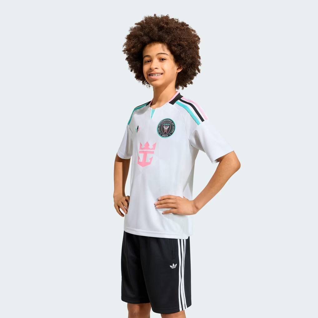 Messi Inter Miami CF Youth 2026 Third  Jersey - White