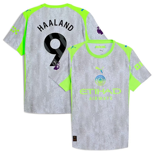 Manchester City 2025/26 Third Jersey - Green/Neon Green