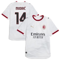 Luka Modrić AC Milan 2026/27 Away On-Field  Jersey - White