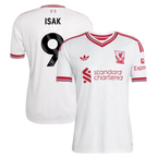 Alexander Isak Liverpool 2026/27 Away  Jersey - White