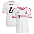 Virgil van Dijk Liverpool  2026/27 Away  Jersey - White