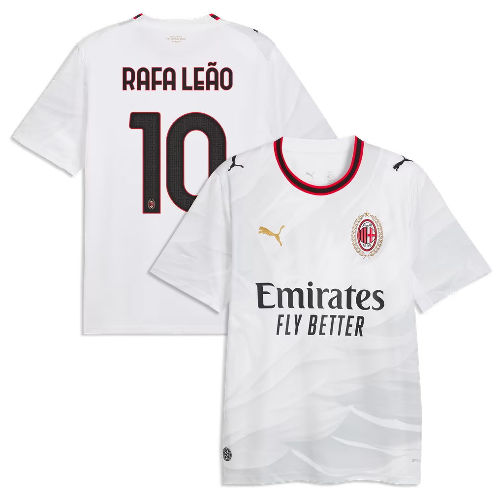 Rafael Leão AC Milan 2026/27 Away Jersey - White