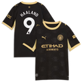 Erling Haaland Manchester City 2026/27 Away Jersey - Black