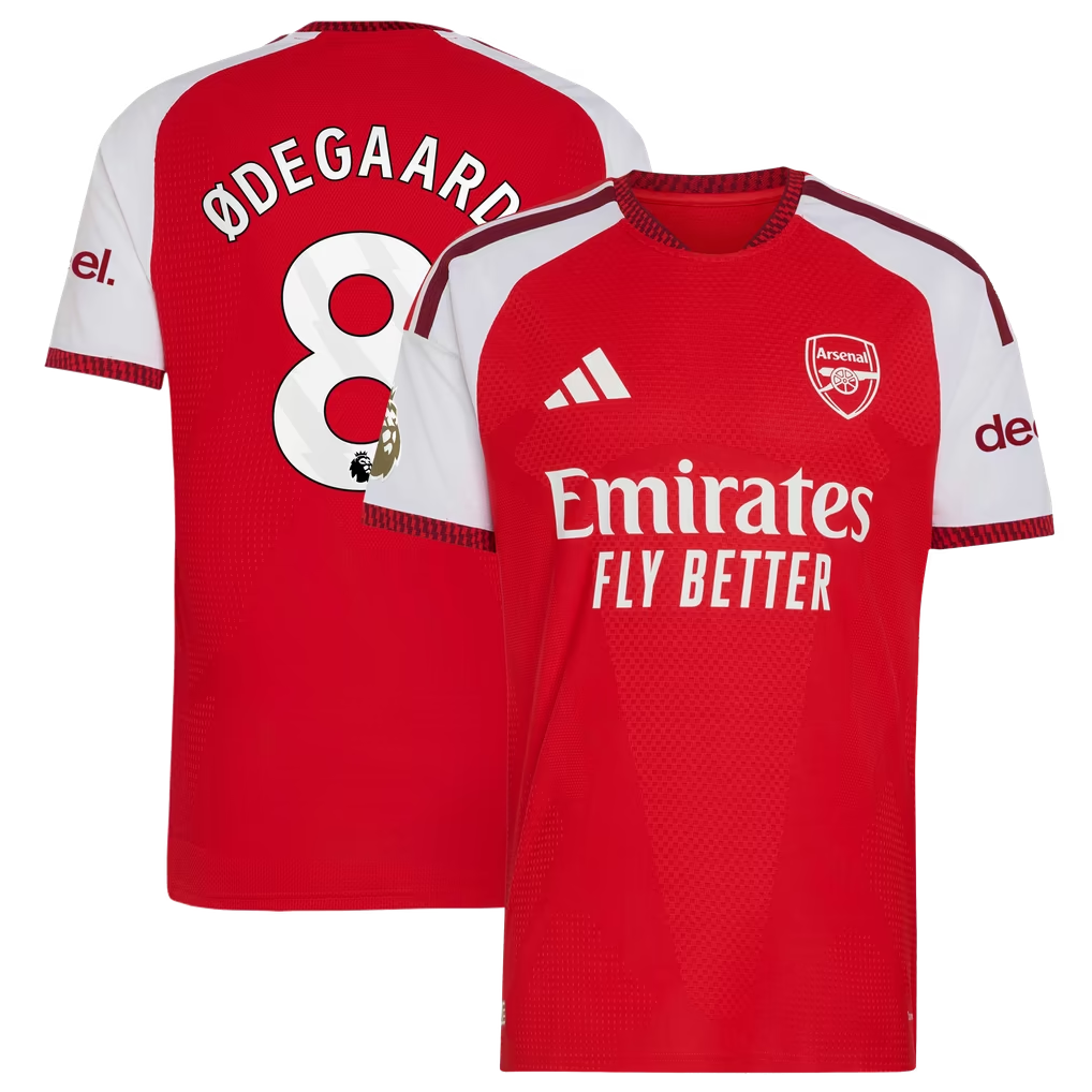 Martin Ødegaard Arsenal 2026/27 Home Jersey - Red