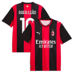 Rafael Leão AC Milan 2026/27 Home Jersey - Black/Red