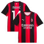Luka Modrić AC Milan 2026/27 Home Jersey - Black/Red
