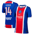 Désiré Doué Paris Saint-Germain 2026/27 Home Stadium Jersey - Blue