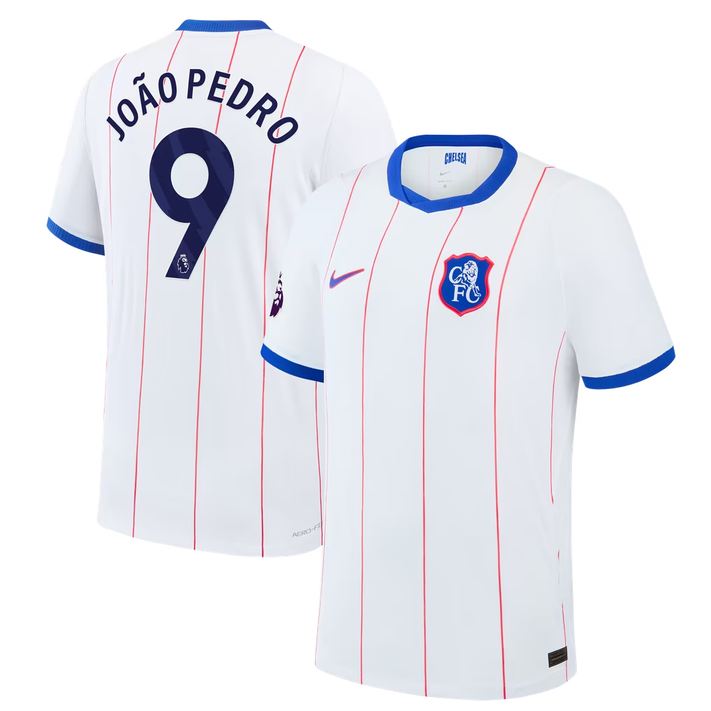 João Pedro Chelsea 2026/27 Third Match Jersey - White