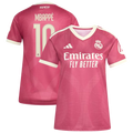 Kylian Mbappé Real Madrid Women's 2026/27 Third Jersey - Pink