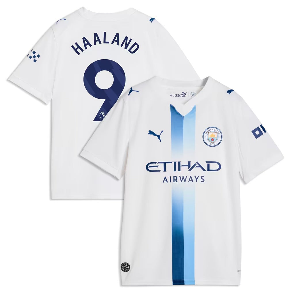 Erling Haaland Manchester City 2026/27 Third Jersey - White