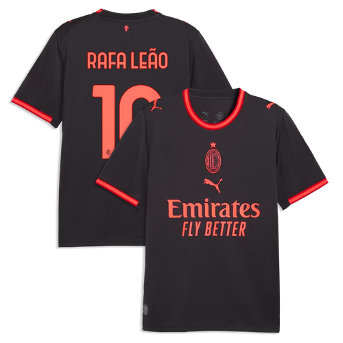 Rafael Leão AC Milan 2026/27 Third  Jersey - Gray