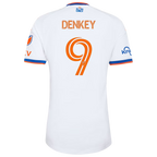 Kévin Denkey FC Cincinnati 2026 The Seven Hills Kit On-Field Patch Jersey - White