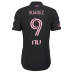 Luis Suárez Inter Miami CF 2026 Presagio On-Field  Patch Jersey - Black
