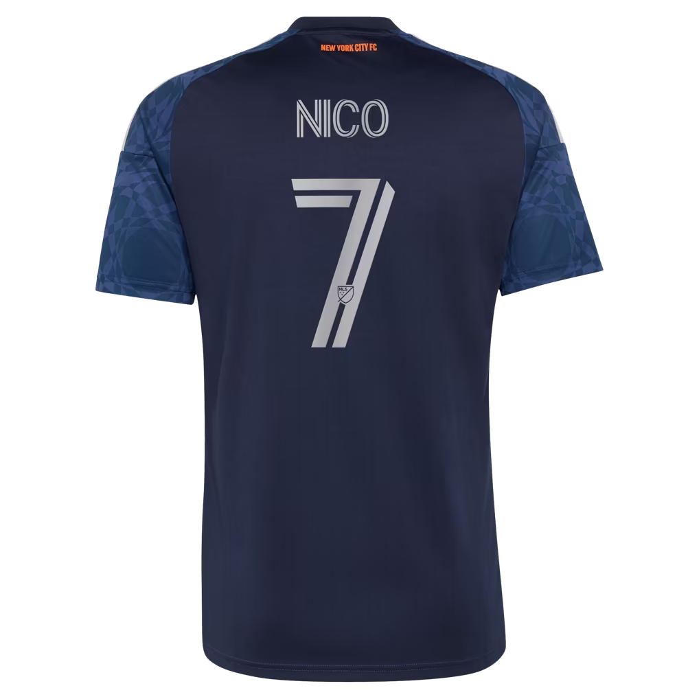 Nicolás Fernández Mercau New York City FC 2026 The All Nations Kit Jersey - Blue