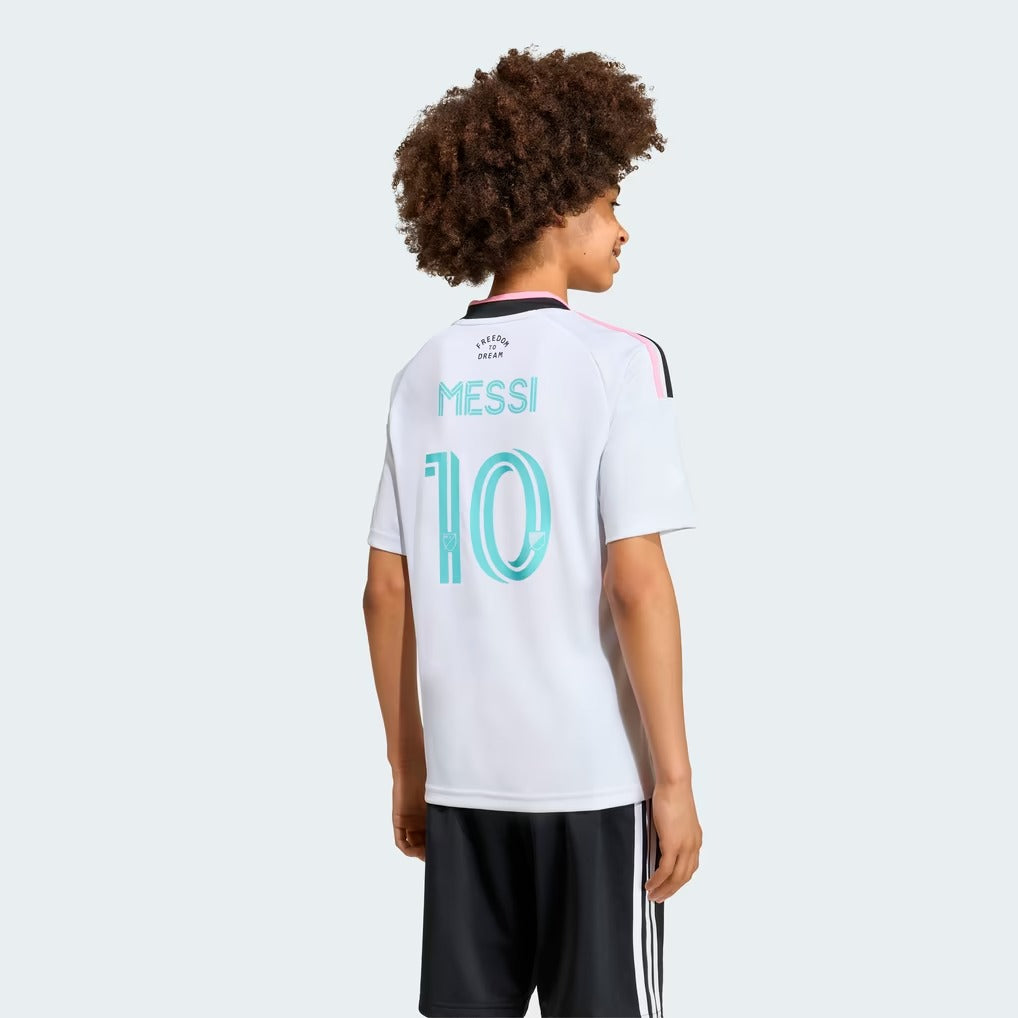 Messi Inter Miami CF Youth 2026 Third  Jersey - White