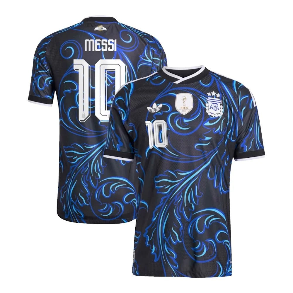 Messi Argentina National Team 2026 Away Jersey - Black