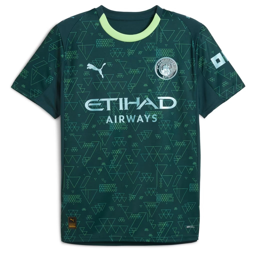 Erling Haaland Manchester 2025/26 Fourth Jersey - Green
