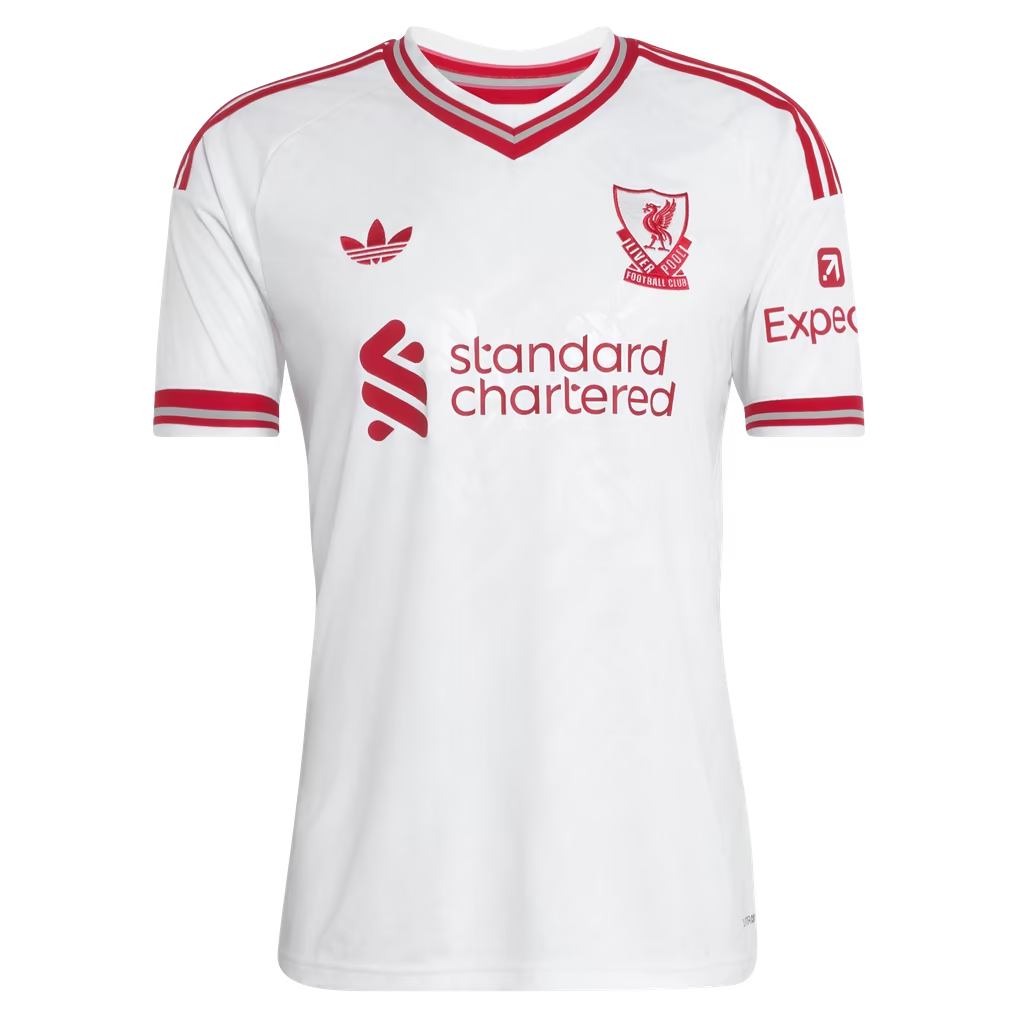 Virgil van Dijk Liverpool  2026/27 Away  Jersey - White