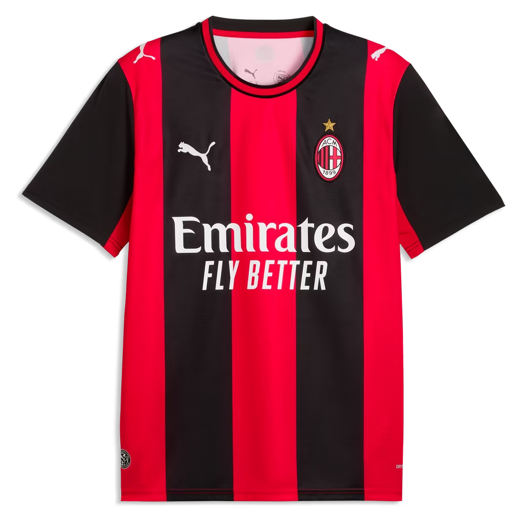 Rafael Leão AC Milan 2026/27 Home Jersey - Black/Red