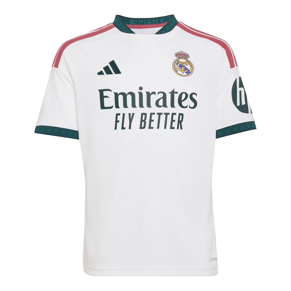 Vini Jr. Real Madrid Youth 2026/27 Home Jersey - White