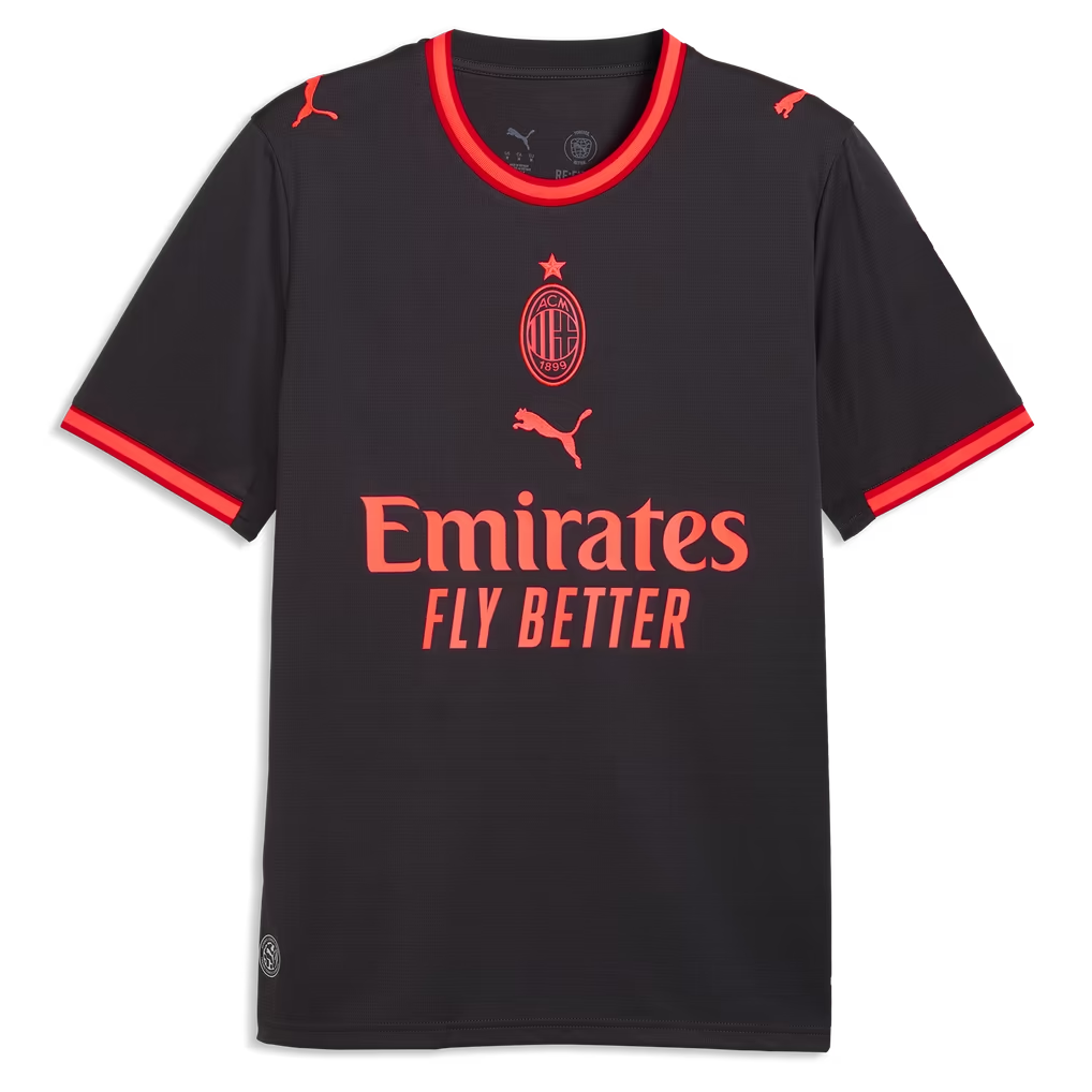 Rafael Leão AC Milan 2026/27 Third  Jersey - Gray