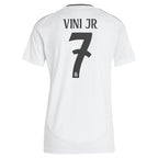Vini Jr. Real Madrid Women's 2024/25 Home Player Jersey - White