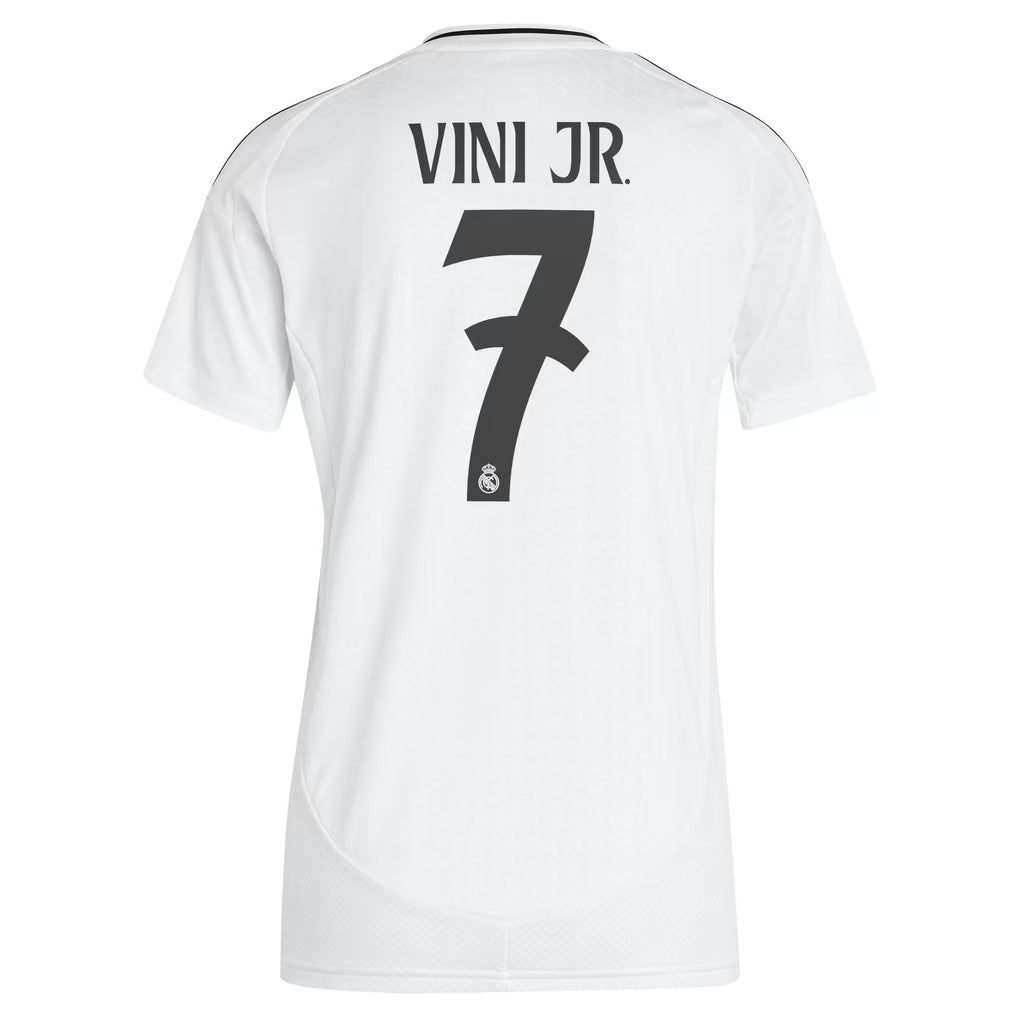 Vini Jr. Real Madrid Women's 2024/25 Home Player Jersey - White