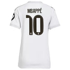 Kylian Mbappé Real Madrid Women's 2025/26 Home Player Jersey - White