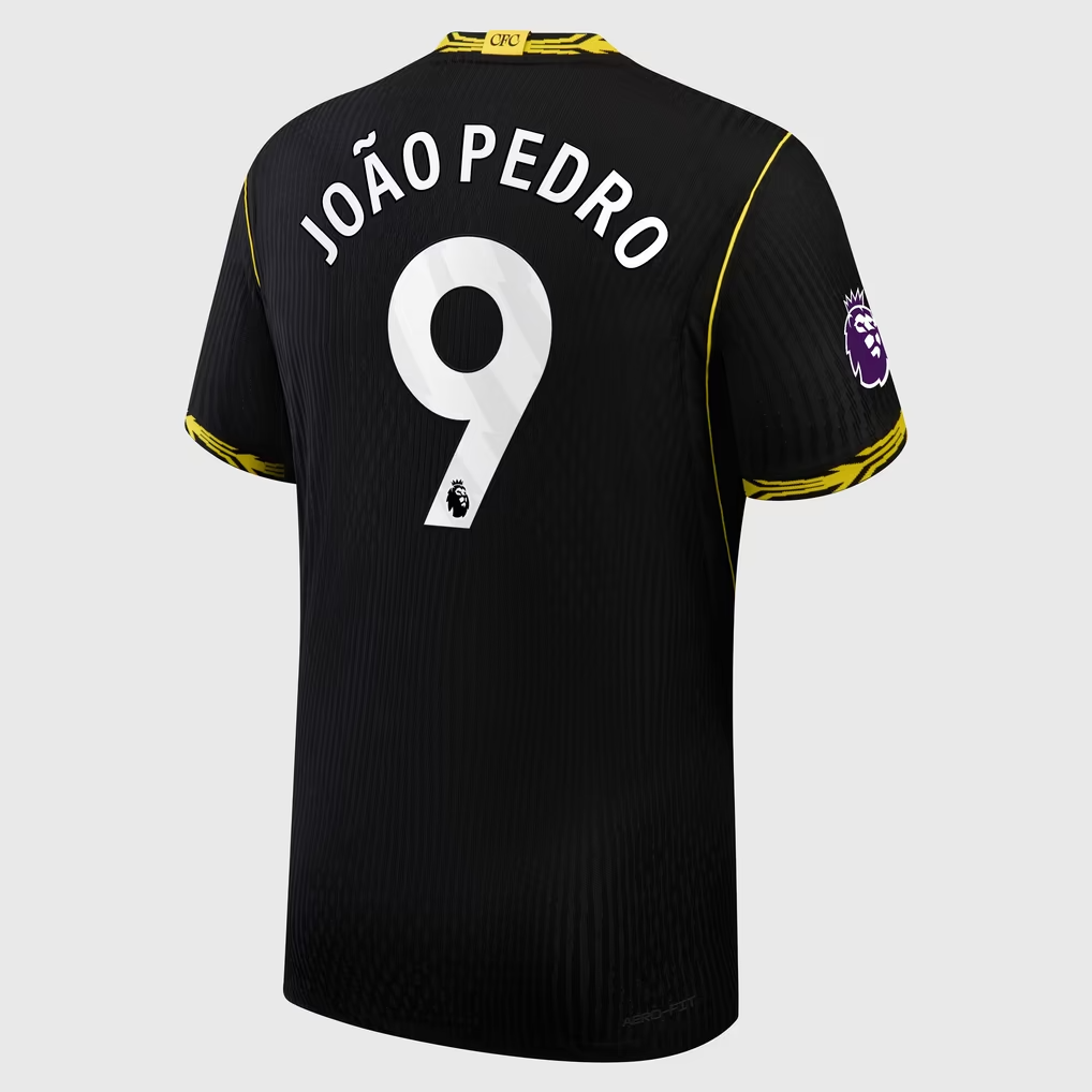 João Pedro Chelsea 2026/27 Away Match Jersey - Black