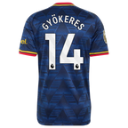 Viktor Gyökeres Arsenal 2026/27 Away On-Field Jersey - Navy